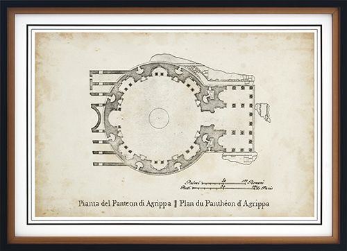 Plan For The Pantheon
