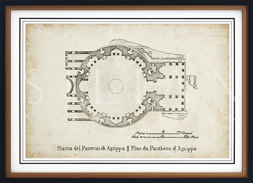 Plan For The Pantheon