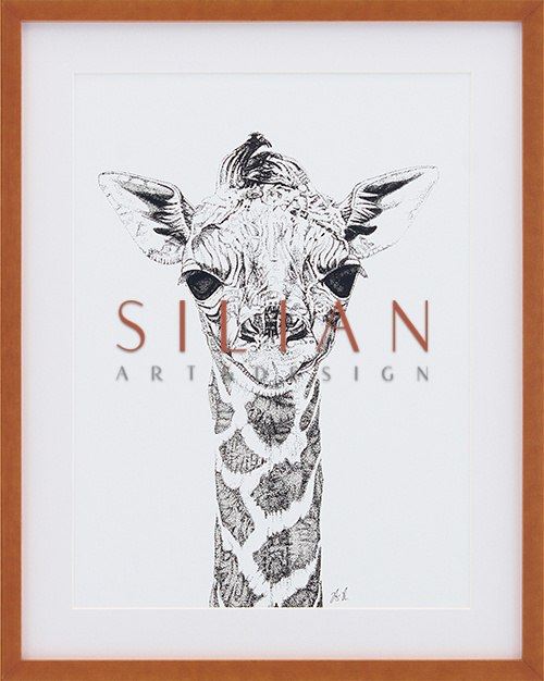 Giraffe Close Up 