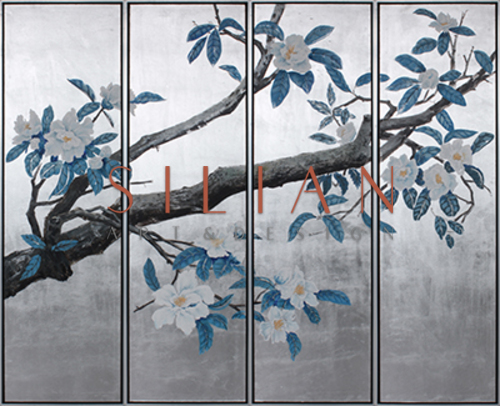 Silver Handmade Oil Painting