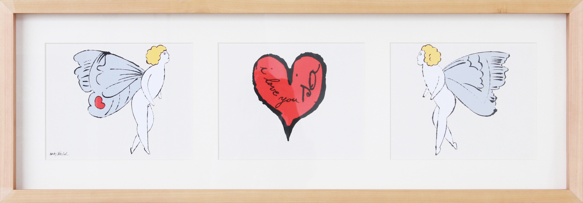 I Love You So, c. 1958 (Triptych)