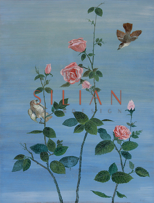 Wild Rose Chinoiserie