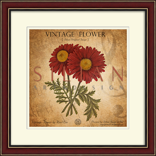 Vintage Flower  III