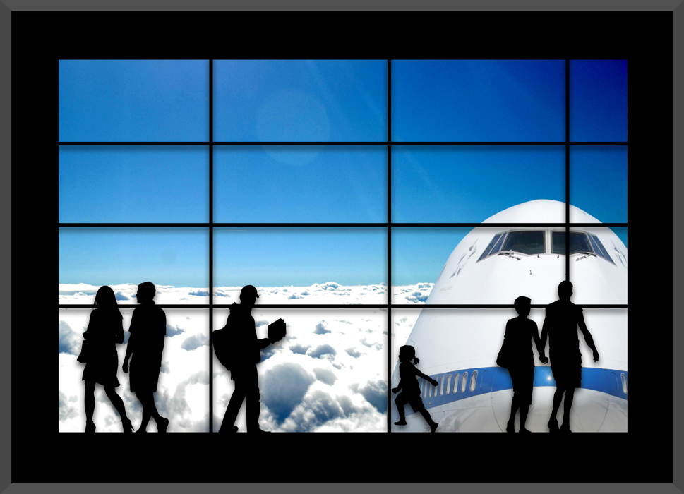 People Waiting Airport