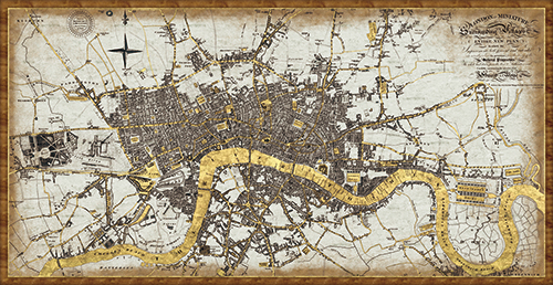 Classical London Planning Map