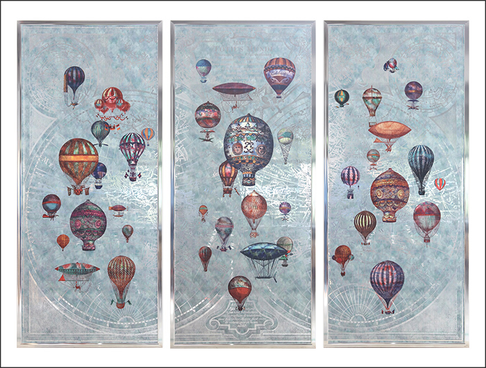 Vintage Hot Air Balloons