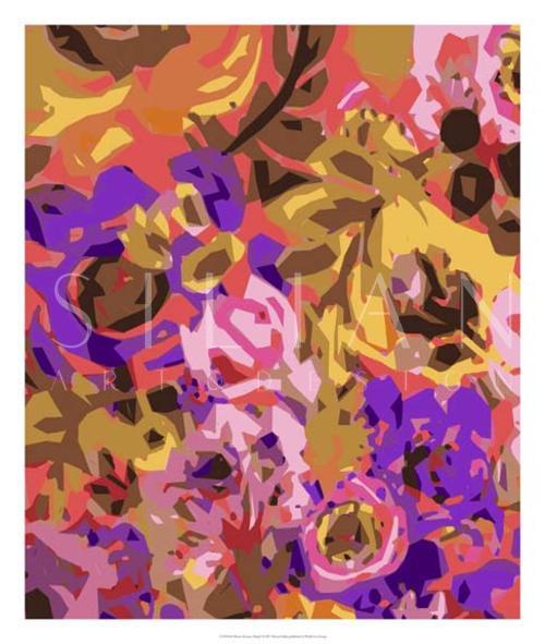 Warm Abstract Floral I