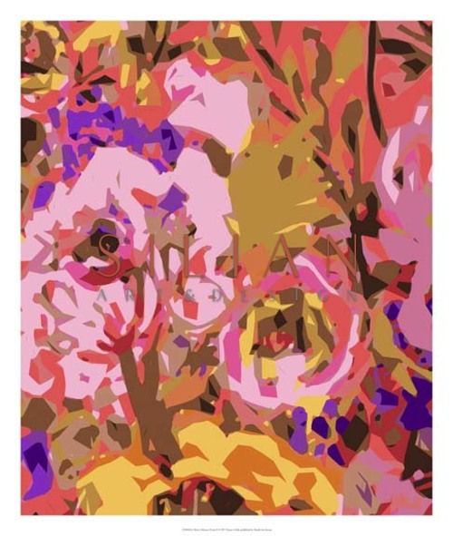 Warm Abstract Floral II