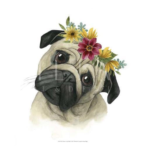 Flower Crown Pup I