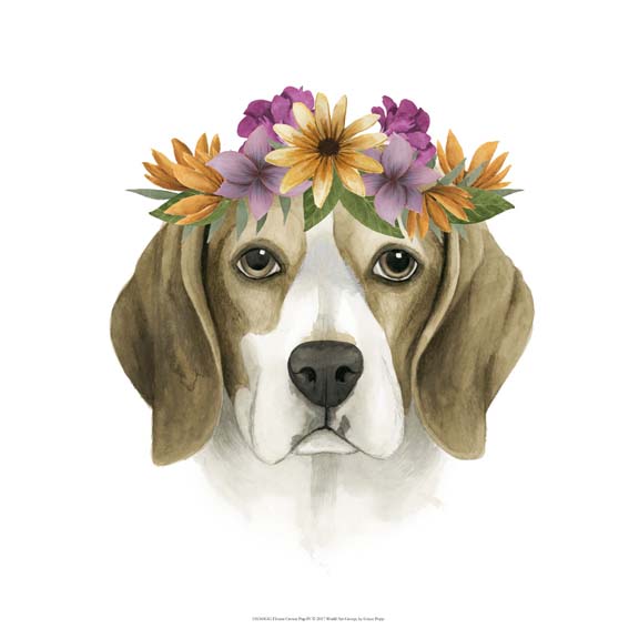 Flower Crown Pup IV