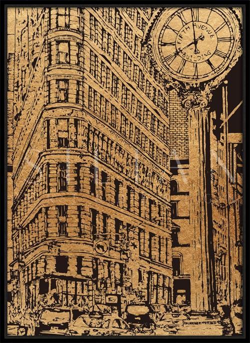 B&W City Scene VII