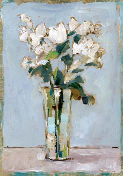 White Floral Arrangement I