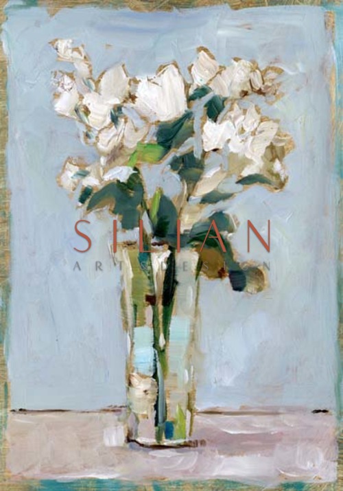 White Floral Arrangement I