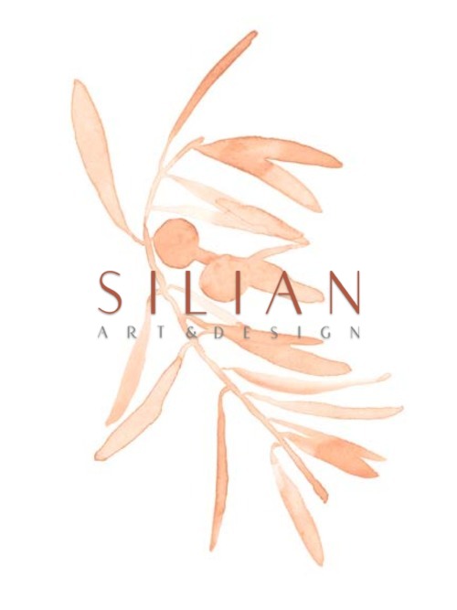 Blush Olive Branch I