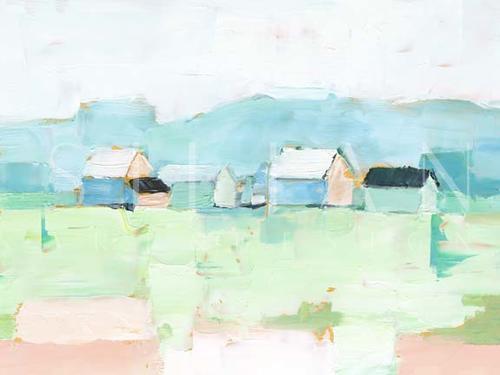 Rural Pastel I