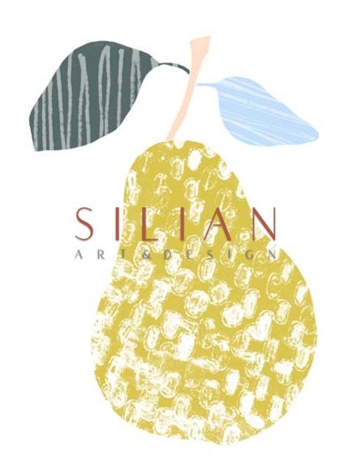 Cut Paper Fruit I