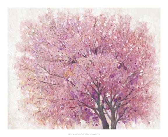 Pink Cherry Blossom Tree II