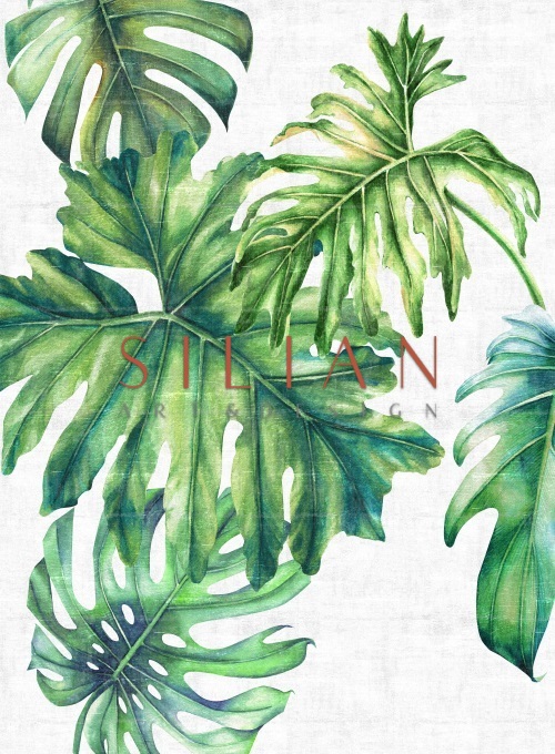 Sunset Fronds I