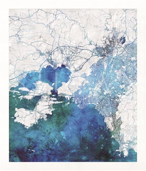 Blue Infusion Map IV