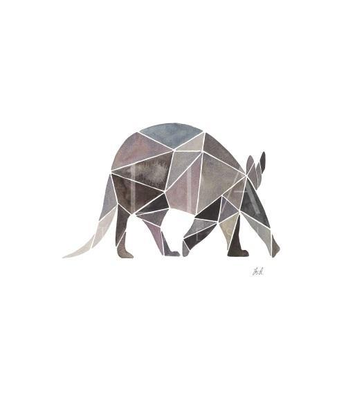 Graphic Combination of Animals VI
