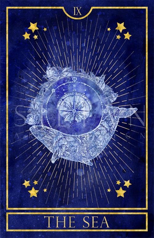 Meditation of Indigo Blue V