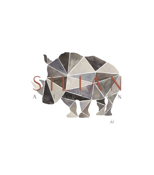 Graphic Combination of Animals VII