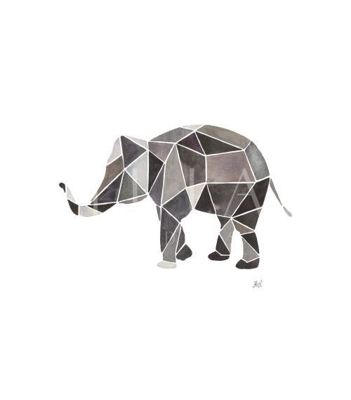 Graphic Combination of Animals VIII
