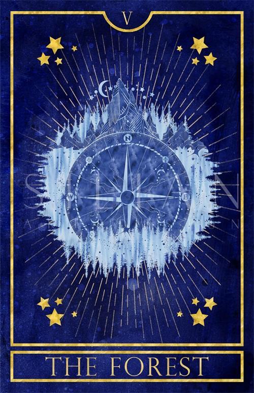 Meditation of Indigo Blue I