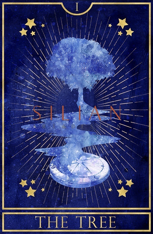 Meditation of indigo Blue IV