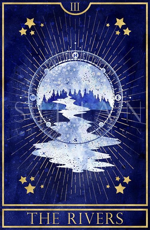 Meditation of indigo Blue II