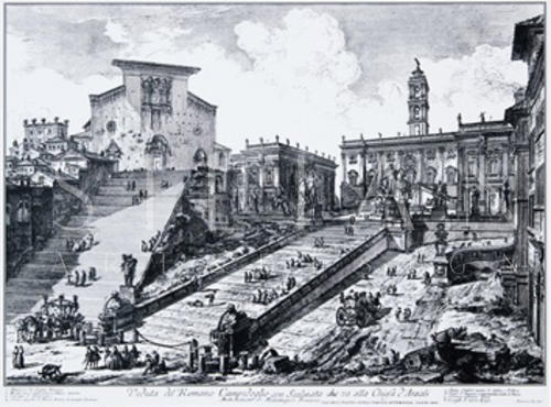 Veduta Del Romano Campidoglio