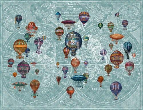 Vintage Hot Air Balloons