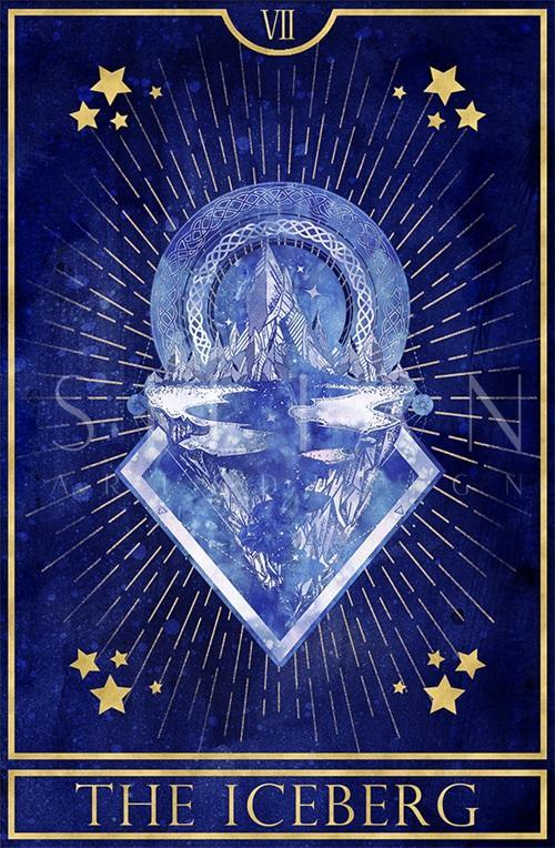 Meditation of indigo Blue III