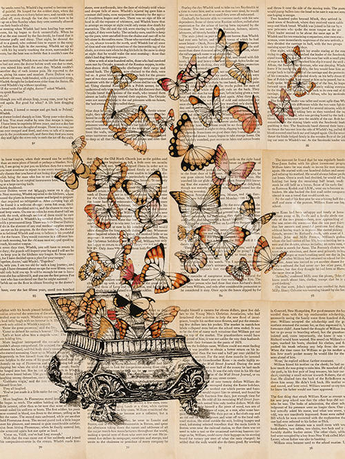Utensils And The Butterfly VI