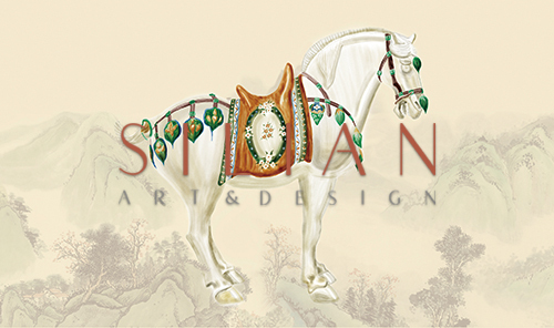 Tang Three-Color Glaze Horses Ⅰ 