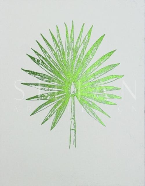 Green Foil Leaf Collection VI