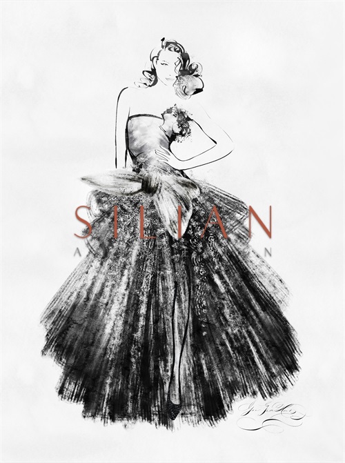  Vintage Costume Sketch V