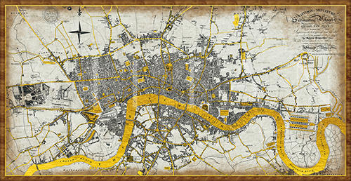 Classical London Planning Map