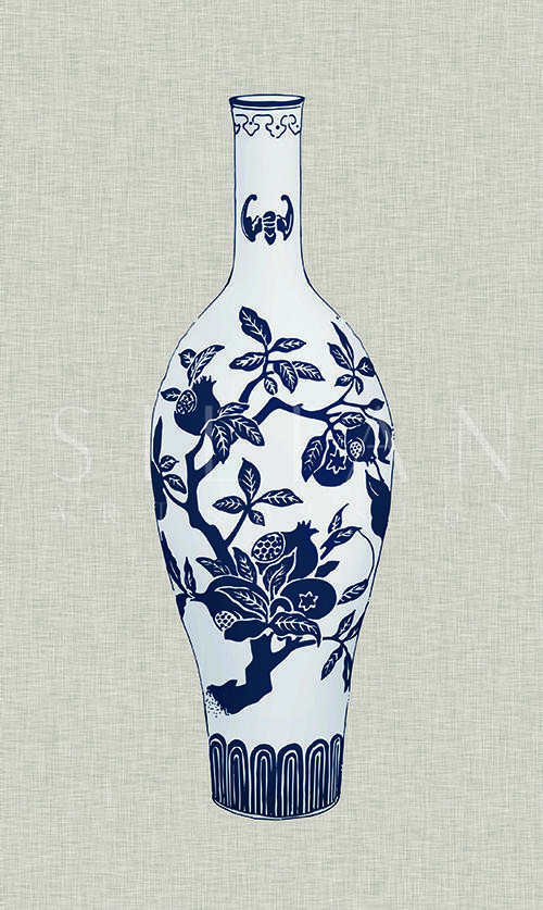 Blue And White Porcelain Decoration IV