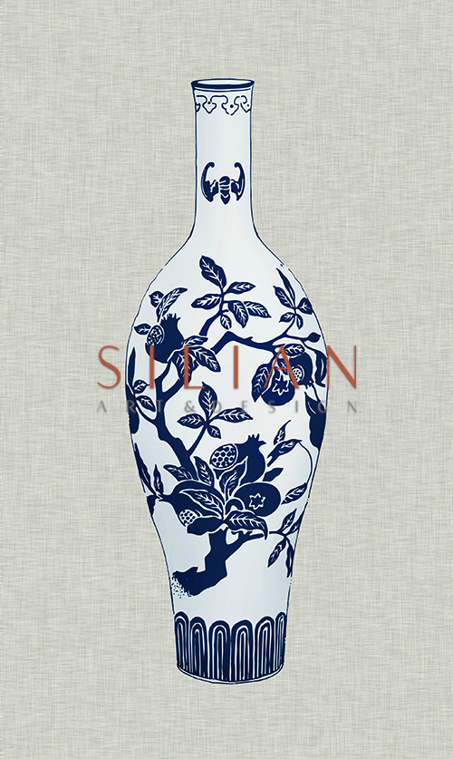 Blue And White Porcelain Decoration IV