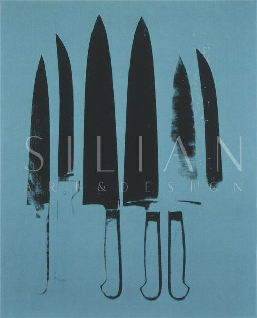 Knives, c. 1981-82 (Aqua)