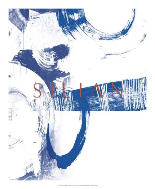 Blue Scribbles III
