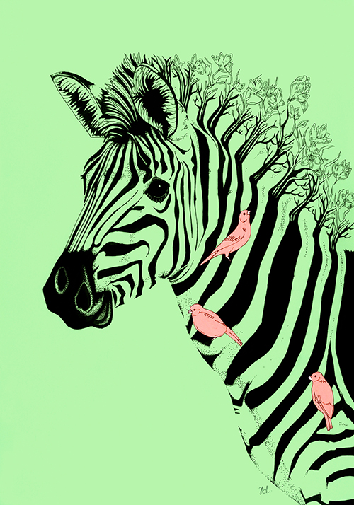 Fluorescent Animal II