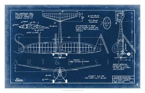 Aeronautic Blueprint VIII