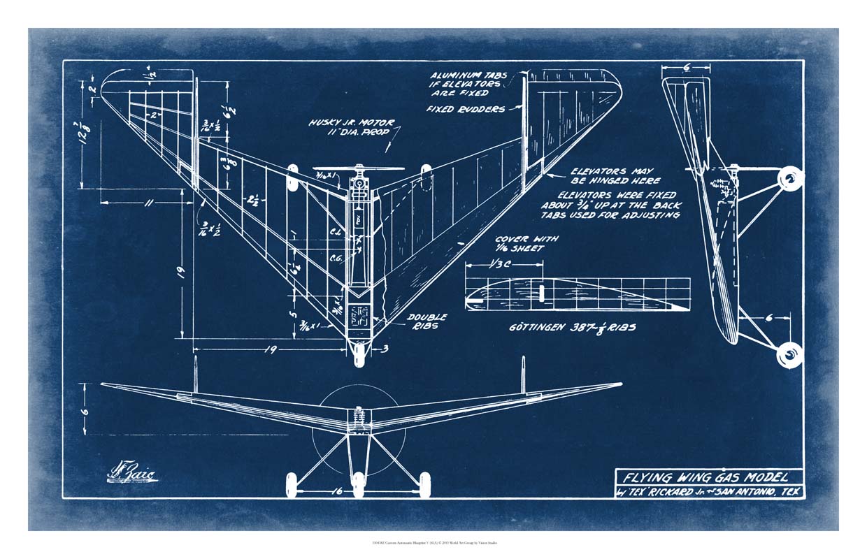 Aeronautic Blueprint V