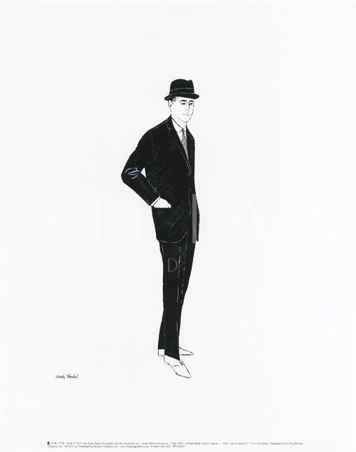Untitled (Male Fashion Figure), c. 1960
