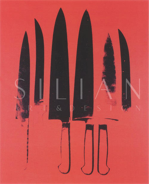 Knives, c. 1981-82 (Red)