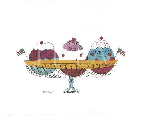 Ice Cream Dessert, c.1959 (3 scoop)