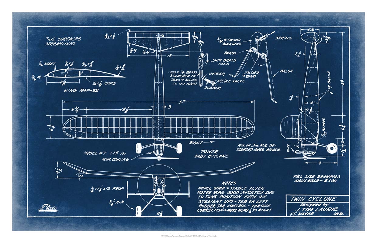 Aeronautic Blueprint VII