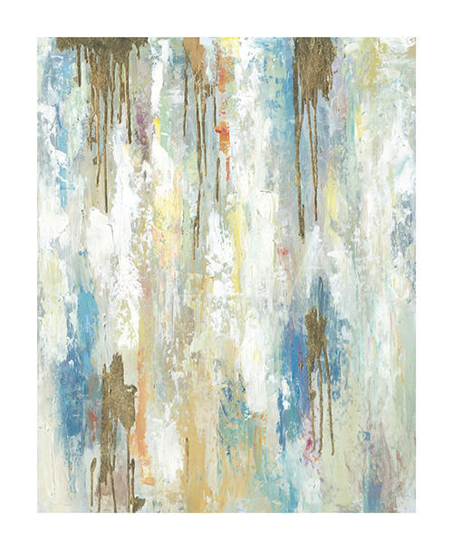 Deconstructed View In Blue IV